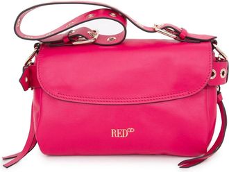 Red Valentino Stijlvolle Borsa Tas voor jou - Dames - Schoudertassen - Roze - ONE Size - Leer - Tassen
