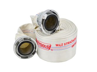 OEM Manguera De Agua Awtools 2 X 15m 8 Bar, Tipo Manguera Contra Incendios, Con Conectores Incluidos, Ideal Para Exteriores, Resistente, Flexible, Alta Du