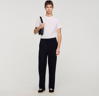 Sandro Knit jogging bottoms