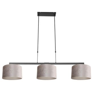 Steinhauer L&aacute;mpara Colgante - Stang - Negro - Metal Velours - Steinhauer