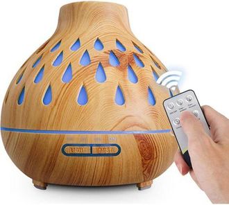 OEM Difusor De Aceites Esenciales De 400 Ml, Humidificador Led De 7 Colores, Difusor De Fragancias Para El Hogar Con Temporizador Y Apagado Autom&aacute;tico Por