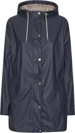 Ilse Jacobsen Rain 228Fr Regenjas - Dames - Regenjassen - Blauw - S - Jassen