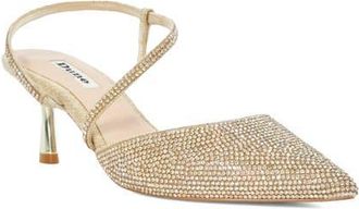 Dune London Competitive Slingback Pointed Toe Pump in Bronze at Nordstrom, Size 11Us