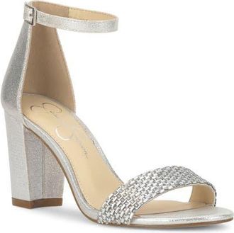 Jessica Simpson Sahino Sandal in Silver at Nordstrom, Size 8.5