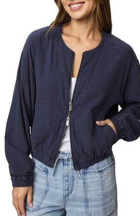 Splendid Clea Bomber Jacket in Navy Blue at Nordstrom, Size X-Small