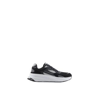 Emporio Armani Zwarte Sneakers - Heren - Sneakers - Zwart - 41 1/2 EU - Schoenen