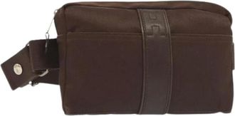 Herm&egrave;s Pre-owned Belt Bags, female, Brown, Size: ONE SIZE Pre-owned Canvas Waist Bag