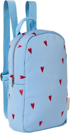 Studio Noos Tassen, Dames, Blauw, ONE Size, Polyester, Puffy Mini Rugzak