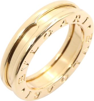 Bulgari Gold Yellow Gold (18K) Band Ring (Pre-Owned)