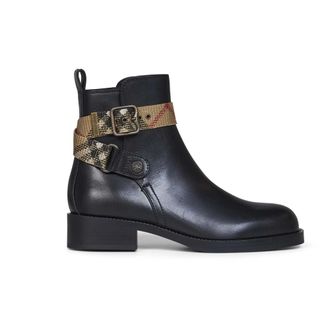 Burberry Boots - female - Burberry - Ankle Boots - Black - 4 1/2 UK - Shoes