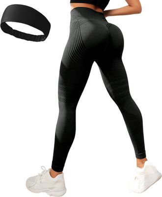 Generic Anti-Cellulite Leggings, 3D Textured High Waist Slimming Tights (UK, Alpha, XL, Regular, Regular, Black)