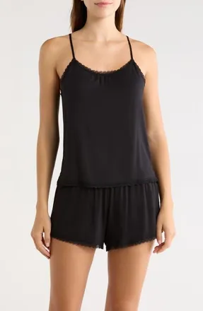 Honeydew Intimates All American Shortie Pajamas in Black at Nordstrom, Size X-Large