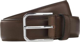 HUGO BOSS Riem - Heren - Riemen - Bruin - 95 CM - Accessoires