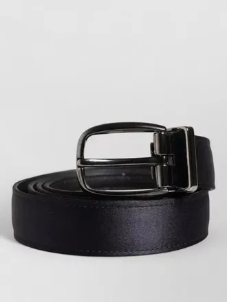 Dolce & Gabbana silk leather belt
