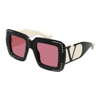 Valentino Zonnebril - Dames - Accessoires - Veelkleurig - Maat: 51 MM