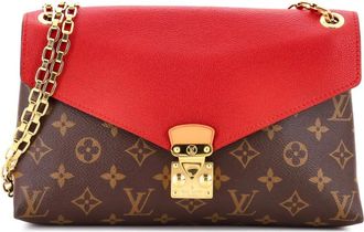 Louis Vuitton Pallas Chain Monogram Canvas and Calfskin shoulder bag - Bruin