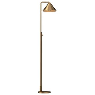 Netlighting Alora Mood Remyck Floor Lamp Contemporary Brushed Gold 1x E27