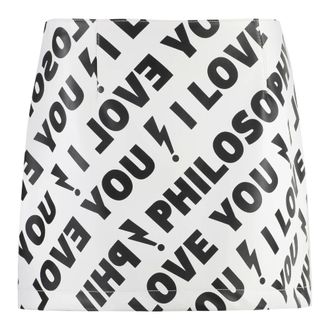 Philosophy di Lorenzo Serafini Mujer, Faldas, Blanco, Talla: S