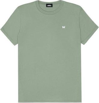 Dalix Womens Lil Butterfly Lightweight Jersey Tee in Sage at Nordstrom, Size X-Large