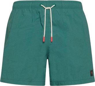 Peuterey Zwemshorts met trekkoord - Heren - Strandmode - Groen - 2XL - Nylon - Badmode