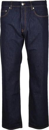 Mauro Grifoni Blue Cotton Jeans
