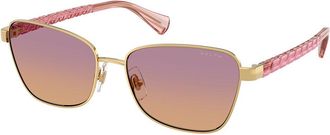 Ralph Lauren RA4149 949178 Womens Sunglasses Gold Size 56