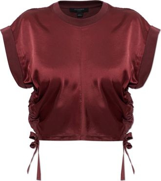 AllSaints Donna, Camicette, Rosso, S, new