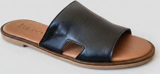 Bueno Womens Hendrix Slide Sandal In Black