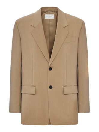 Saint Laurent SINGLE-BREASTED JACKET IN WOOL AND MOHAIR - Saint Laurent - Man