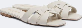 Saint Laurent Tribute leather sandals