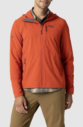 Outdoor Research Ferrosi Hooded Jacket in Cardinal at Nordstrom, Size Xx-Large
