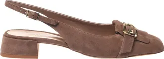 Baldinini Slingback Pump - Dames - Pumps - Beige - 40 EU - Leer - Schoenen