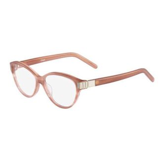 Chlo&eacute; CE2654674 Cat-Eye, Striped Pink Frame Eyeglasses - Pink