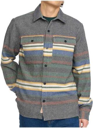 Revolution Utility Shirt Stripes Hemd für Herren | grau