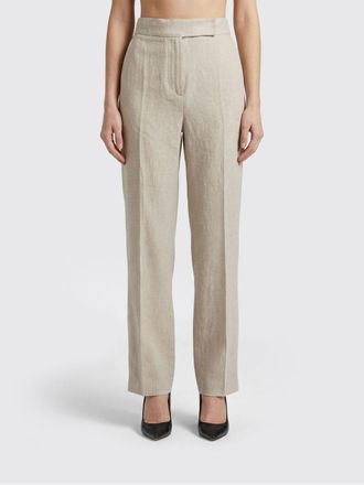 Max Mara Pantaloni straight Max Mara in lino