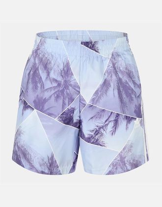 adidas Originals Adidas Originals Mens Regular Fit Graphic Print Swim Shorts - Purple - Size: 37/36/32