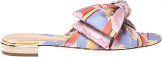 Baldinini Tulip Print Mule - Dames - Sandalen - Veelkleurig - 37 1/2 EU - Leer - Schoenen