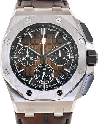 Audemars Piguet Royal Oak Offshore Chronograph Automatic Brown Dial Mens Watch 26420ST.OO.A828CR.01