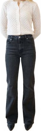 Frame Denim Arrow High Waist Relaxed Bootcut Jeans In Deco