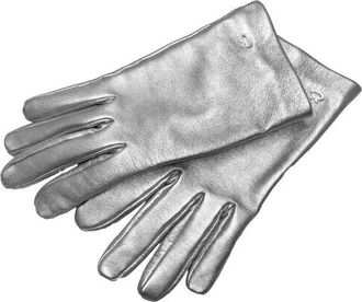 Gianvito Rossi Glove Nappa Silk Silver