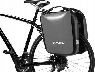 OEM Alforjas Para Bicicleta Crosso Dry 60 Sistema Crosso Gris