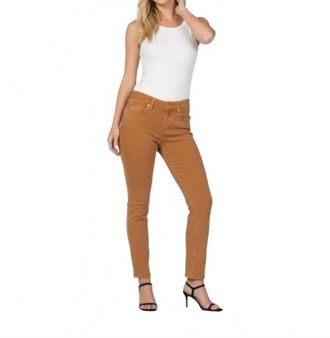 Dear John Denim Skinny Straight Pant In Pumpkin