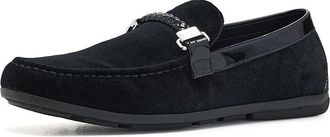 Stacy Adams Sheridan Moc Toe Slip-On Loafer Mens Shoes Black : 11.5 M, Leather/Linen/Satin