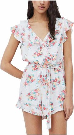 Pepe Jeans London Playsuits - Dames - Playsuits - Wit - L - Jumpsuits & Playsuits