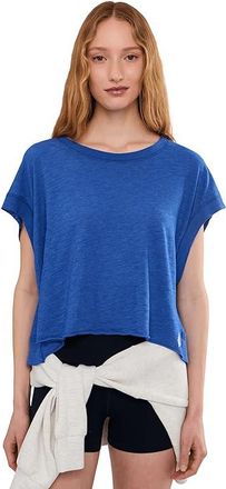 Free People Movement My Time T-Shirts Womens Clothing Electric Shock : LG (Womens 12-14), Cotton/Polyester