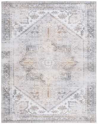 Safavieh Alfombra Poliéster Beige/Grigio 244 X 305 cm