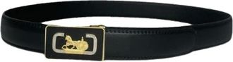 Celine Pre-owned Belts, female, Black, Size: ONE SIZE Pre-owned Vintage Belt