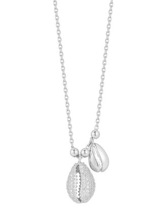 Glaze Jewelry Silver Cz Necklace