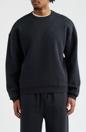 Elwood Core Oversize Crew Sweatshirt in Vintage Black at Nordstrom, Size Xx-Large