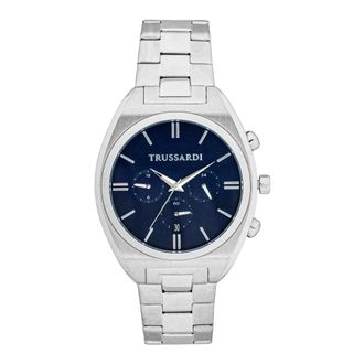 Trussardi Accessoires, Heren, Grijs, ONE Size, Watches